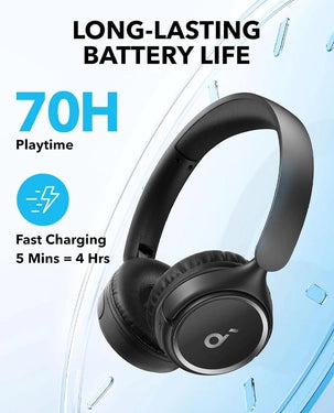 Anker SoundCore H30i Wireless Headphones - Black Anker SoundCore H30i Wireless Headphones - Black